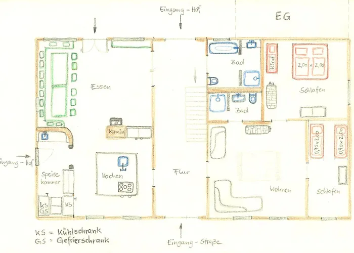Villa Landhauswolfsruh - Historischer Dreiseitenhof In Brandenburg - Sauna - Familie-freunde-retreat